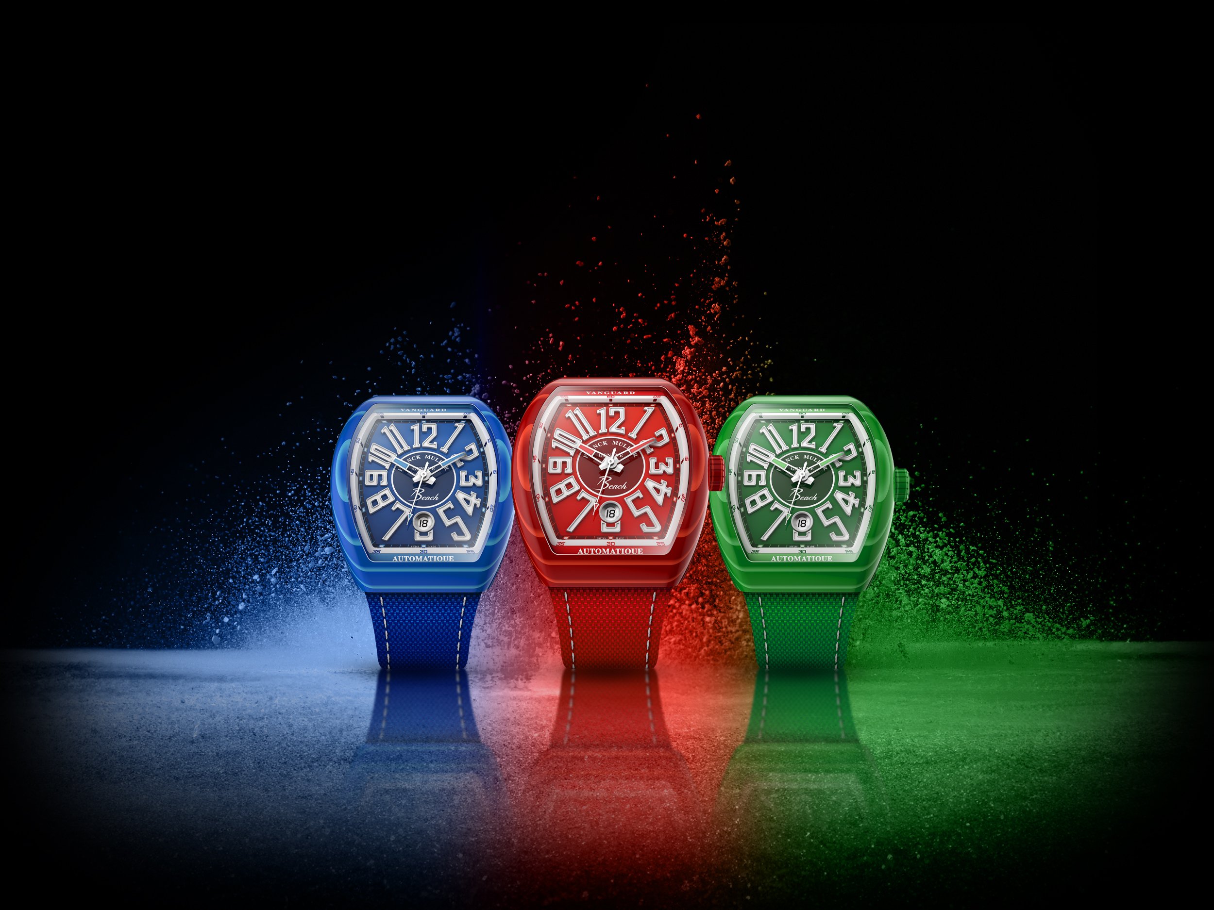 FRANCK MULLER トラベルポーチ 透明 フランク ミュラー トノウ カーベックス プティ レリーフ